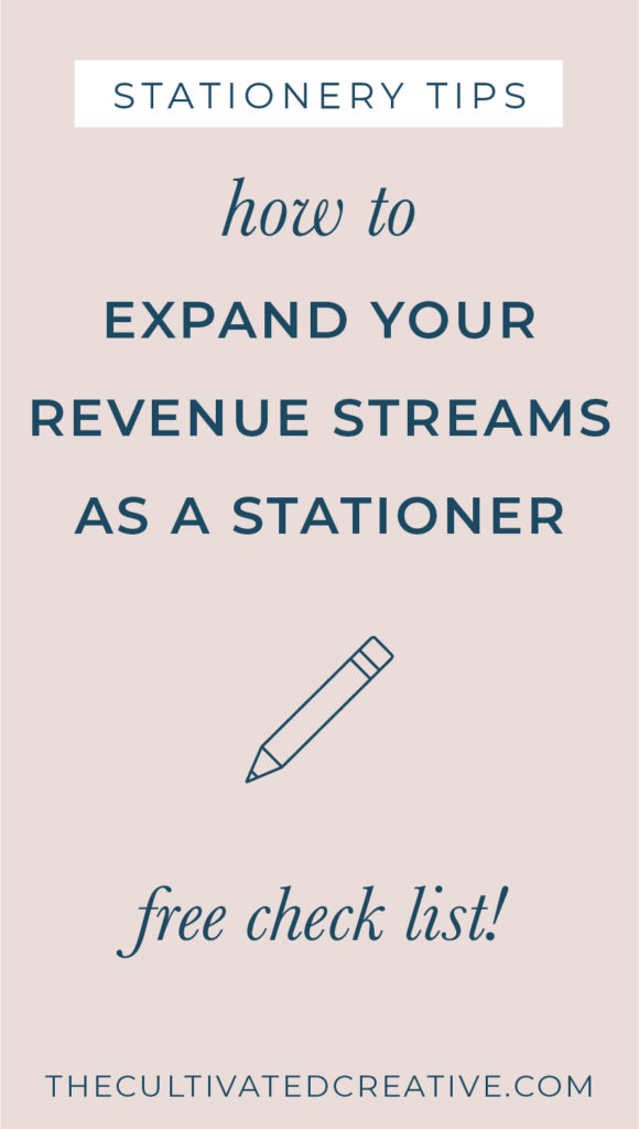 Are you ready to expand your income and your revenue streams as a stationery designer? Read on to see how to go about expanding your revenue streams!