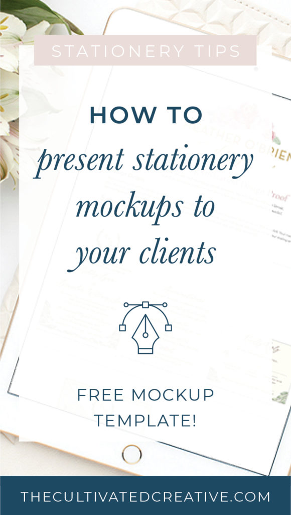 Struggling with your invitation proofing process? See how to present your stationery mock ups to wow your clients and what systems I use to do it!