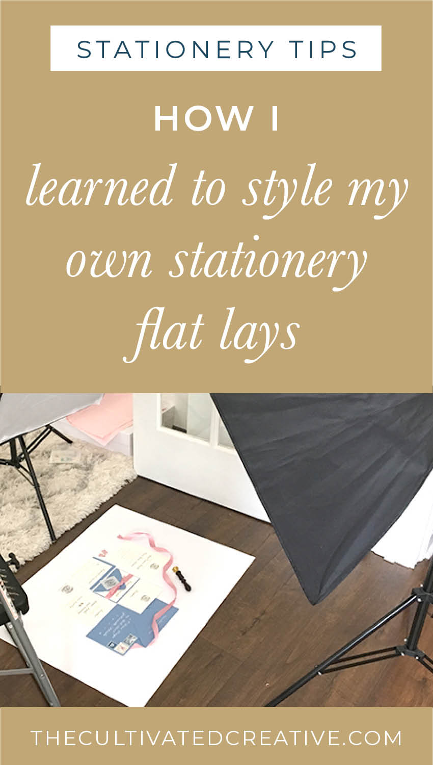 How I learned to style and photograph my own stationery flat lays | what props I use for my stationery pictures