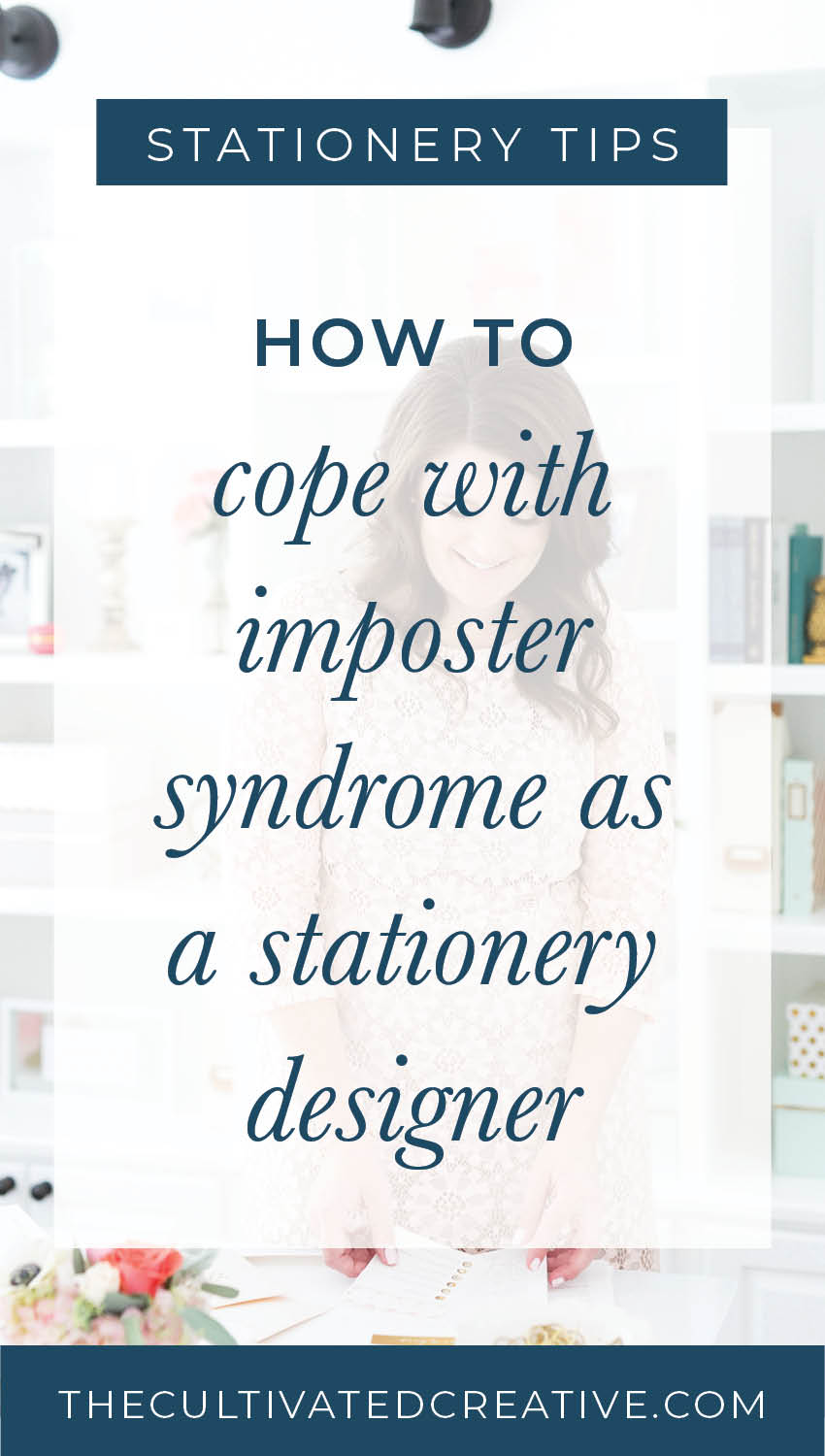 Coping with imposter syndrome as a stationer. How to identify it and be ok with it