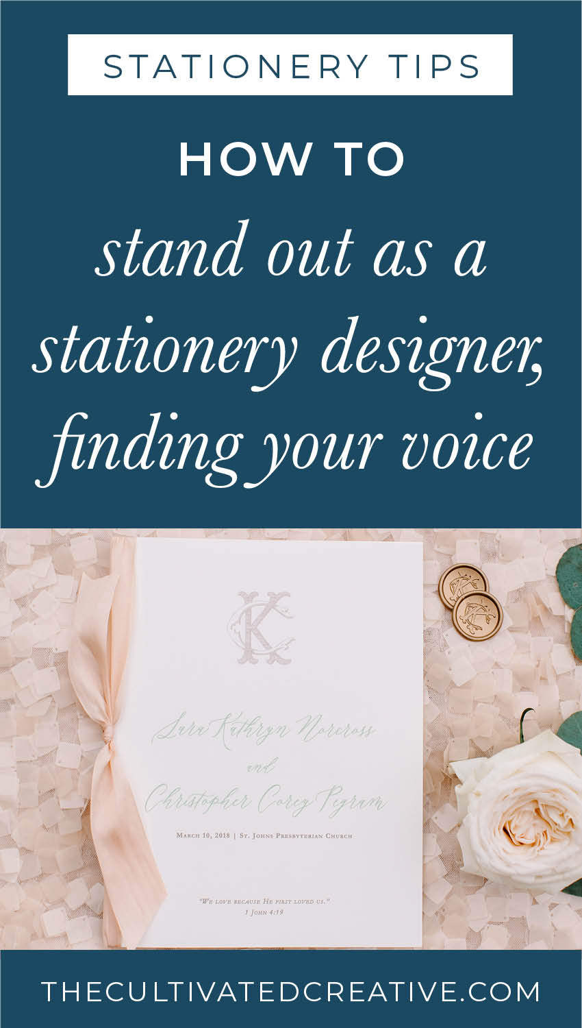 how to stand out as a stationery designer and find your authentic voice