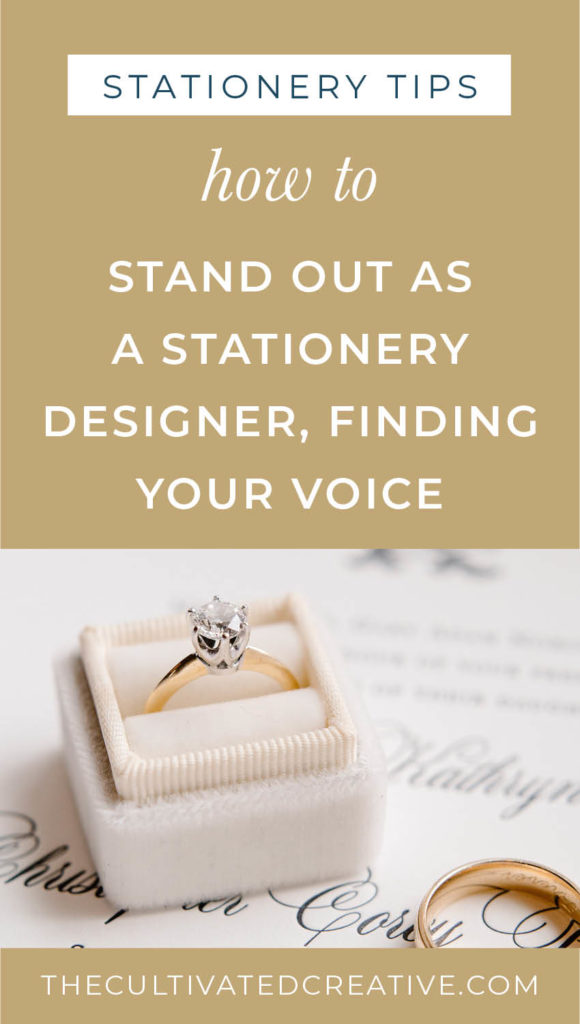 how to stand out as a stationery designer and find your authentic voice
