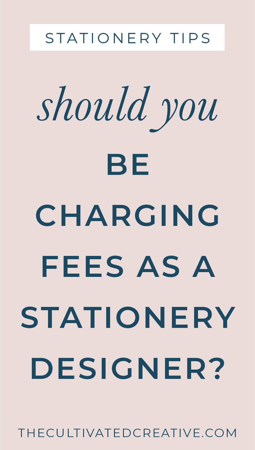 charging fees as a stationer 