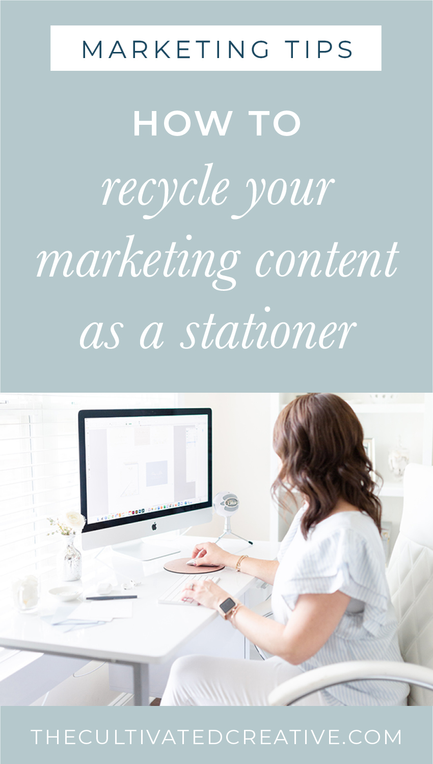 how to recycle your marketing content